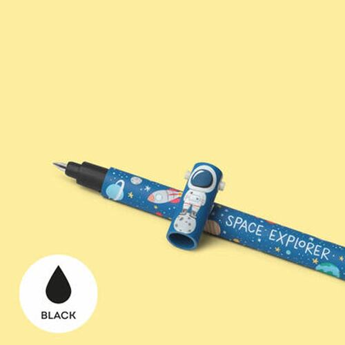 Pluma Borrable Legami Astronauta Negro
