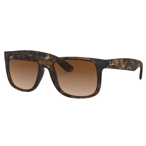 Lente Solar Ray-Ban Justin Café en Nylon Habana