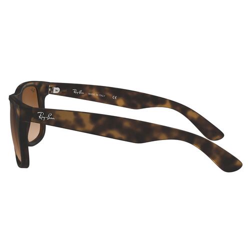 Lente Solar Ray-Ban Justin Café en Nylon Habana