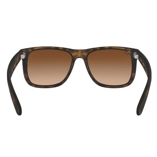 Lente Solar Ray-Ban Justin Café en Nylon Habana