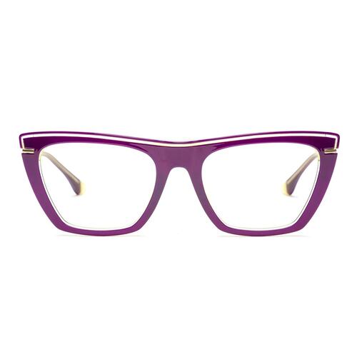 Armazón Rédélé Flat 3 Violeta/Verde Fluorecente forma Mariposa