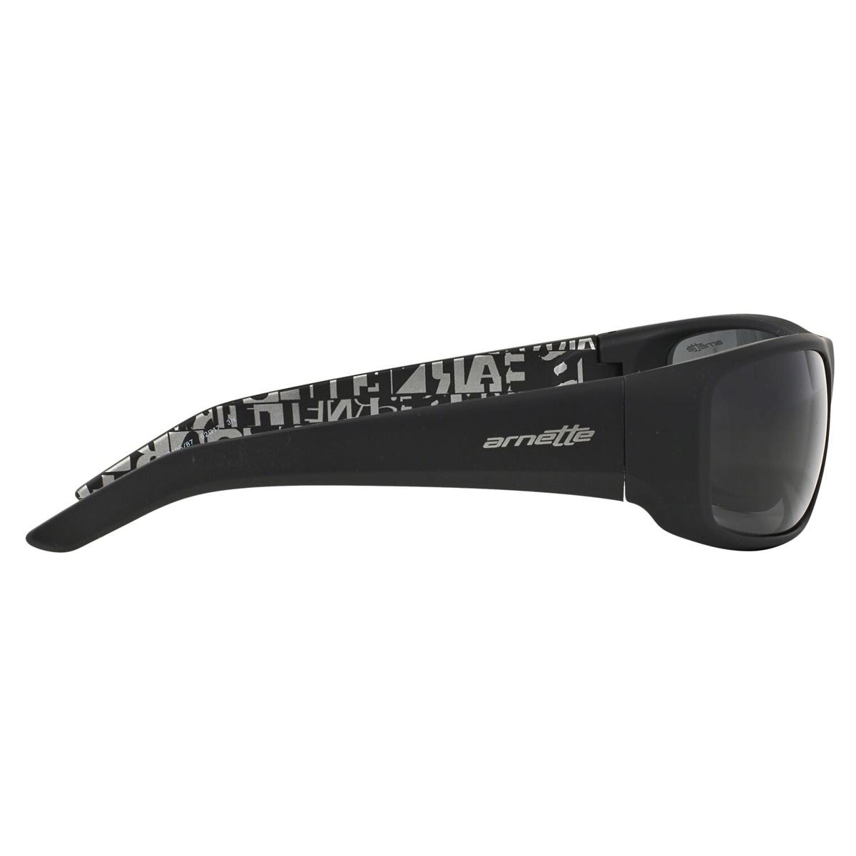 Lente Solar Arnette Hot Shot Gris Nylon Negro