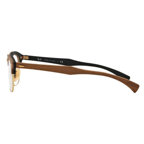 Armazón Ray-Ban Clubmaster en Madera Marrón