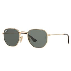 lentes-de-sol-hexagonal-ray-ban-dorado-para-hombre