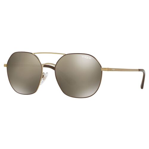 Lente Solar Vogue Dorado Metal Dorado