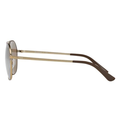 Lente Solar Vogue Dorado Metal Dorado