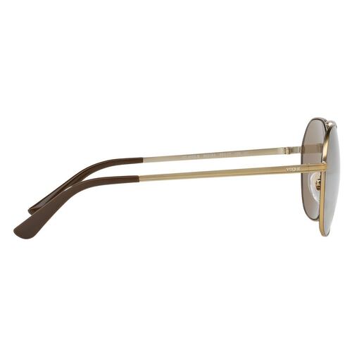 Lente Solar Vogue Dorado Metal Dorado