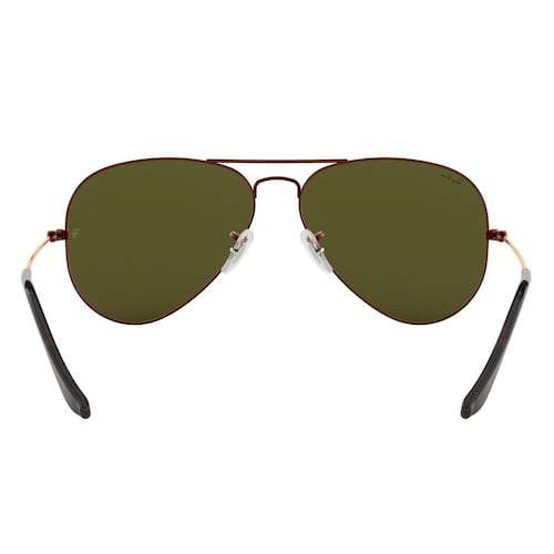 Armazón Ray-Ban aviator metal gris-arco iris bronce
