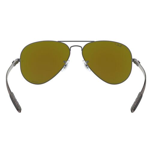 Lente Solar Polarizado Azul Acero Gris Ray-Ban