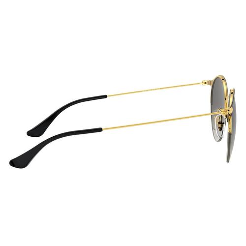 Ray-Ban Gris Degradado Armazón Dorado-Negro en Metal