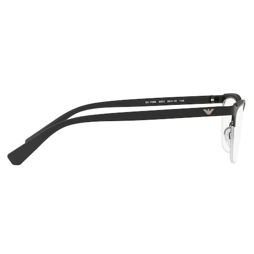 Emporio Armani Armazón Metálico Negro Mate