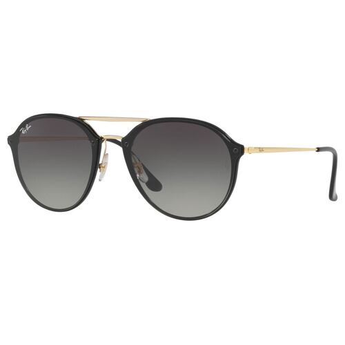 Ray Ban Blaze Doublebridge Gris Degradado Armazón Negro