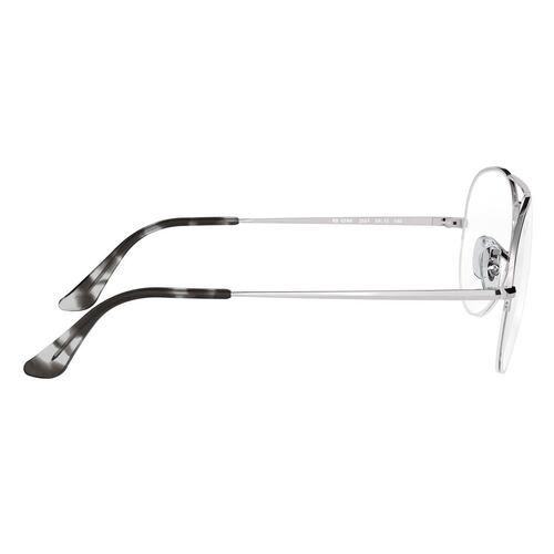 Armazón Ray-Ban Aviator Gaze en metal plateado