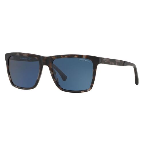 Emporio armani azul armazón en acetato gris-habana-negro