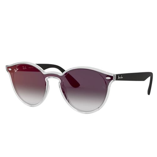 Ray-Ban Blaze Panthos Gris-Rojo Espejeado Negro