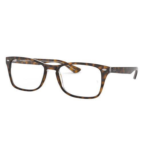Armazón Ray-Ban en acetato habana transparente