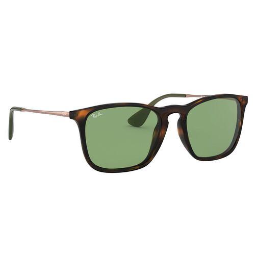 Ray-Ban Chris Verde Armazón en Nylon Habana-Bronce