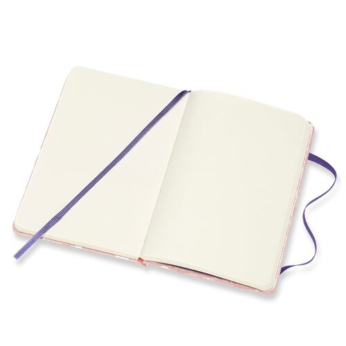 Libreta sakura bolsillo rosa, hoja blanca pasta dura