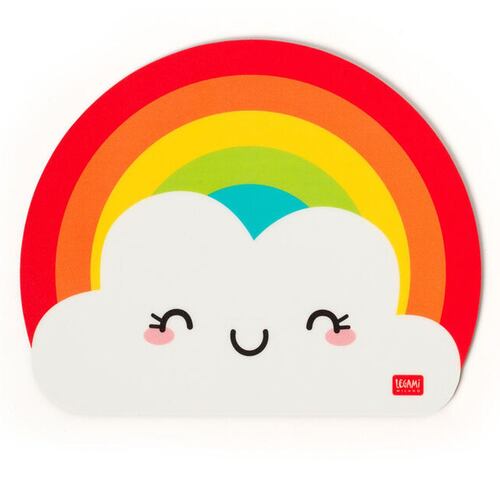 Mousepad Legami Diseño Arcoíris