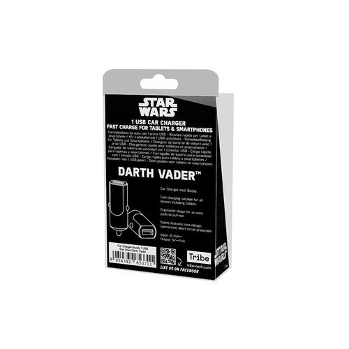 Cargador Auto 1 USB Darth Vader Sta
