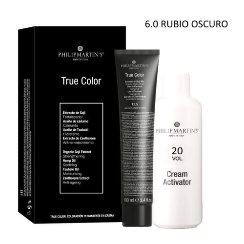 True Color # 6.0 Rubio Oscuro