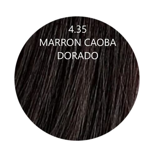 True Color # 4.35 Marron Caoba Dorado