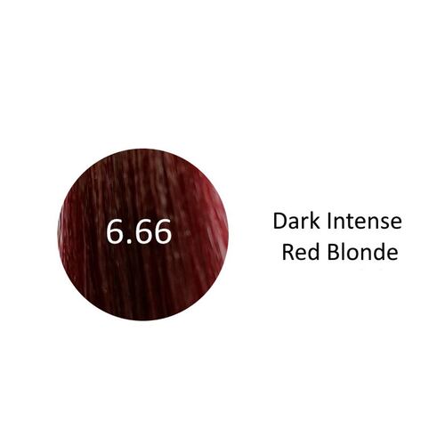 True Color # 6.66 Rubio Oscuro Rojo Intenso  100 ml