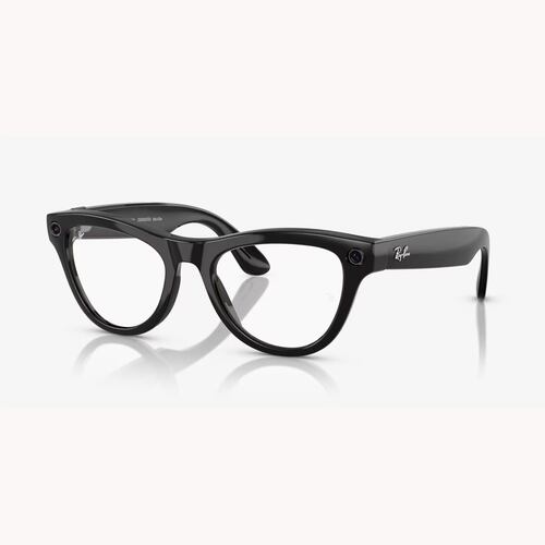 Lentes de Sol Electrónico Ray Ban Meta Wearable Negro Brillante Skyler 0RW4010 Unisex