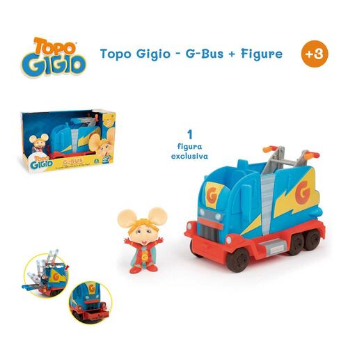 Bus Con Figura Topo Gigio