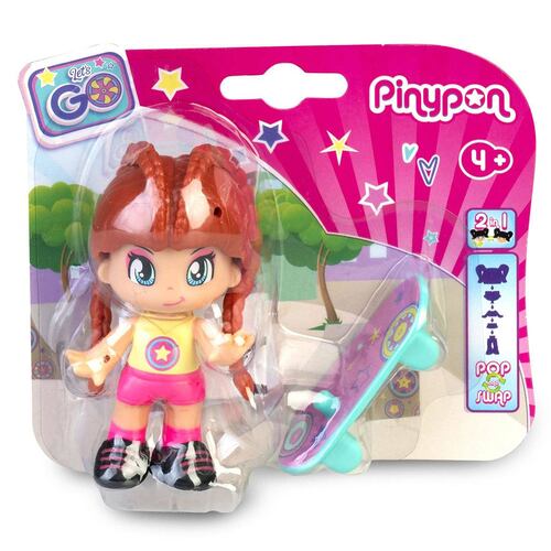 Pinypon Let'S Go Patineta y Patines