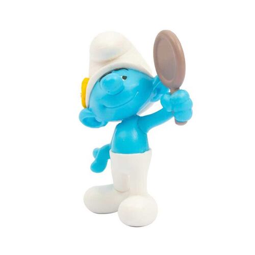 Figura Colecionable PITUFOS con Figura de una Caista y un Pitufo Dentro