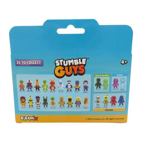 Set 3 Figuras Coleccionables 3D Stumble Guys 5cm