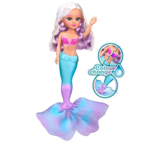 Muñeca NANCY Sirena de Color Mágico