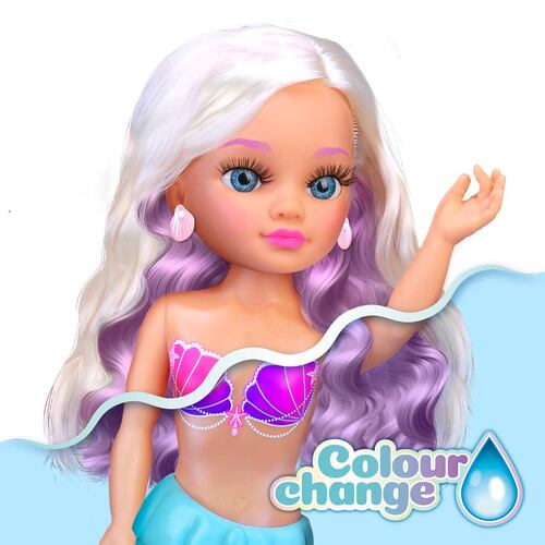 Muñeca NANCY Sirena de Color Mágico