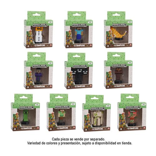 Figura de Colección MINECRAFT Stamper Window Box