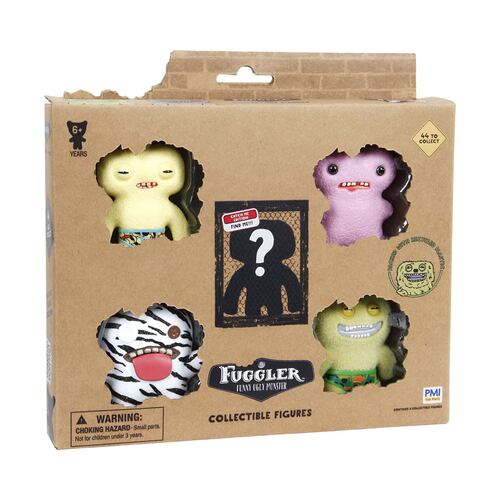 Set de Cinco Figuras FUGGLER Coleccionables Deluxe Box