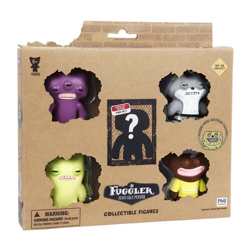 Set de Cinco Figuras FUGGLER Coleccionables Deluxe Box