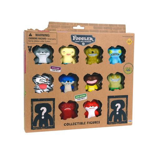 Set Doce Figuras FUGGLER Coleccionables Deluxe Box