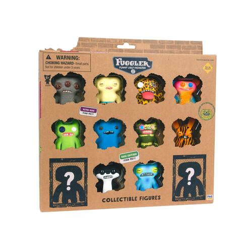 Set Doce Figuras FUGGLER Coleccionables Deluxe Box