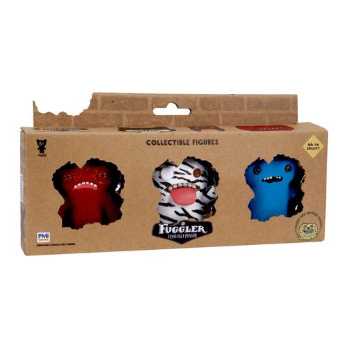 Set de Tres Figuras FUGGLER Coleccionables