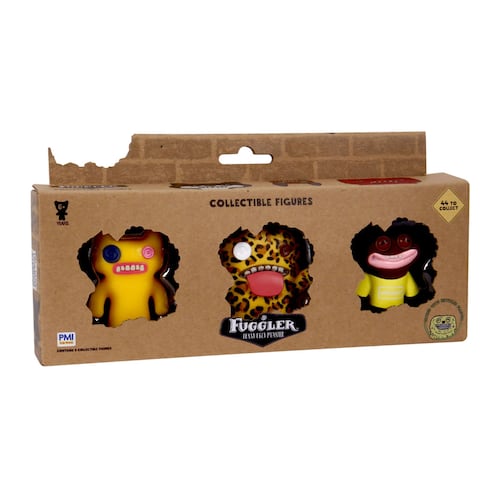 Set de Tres Figuras FUGGLER Coleccionables