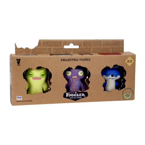 Set de Tres Figuras FUGGLER Coleccionables