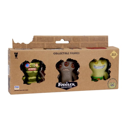Set de Tres Figuras FUGGLER Coleccionables