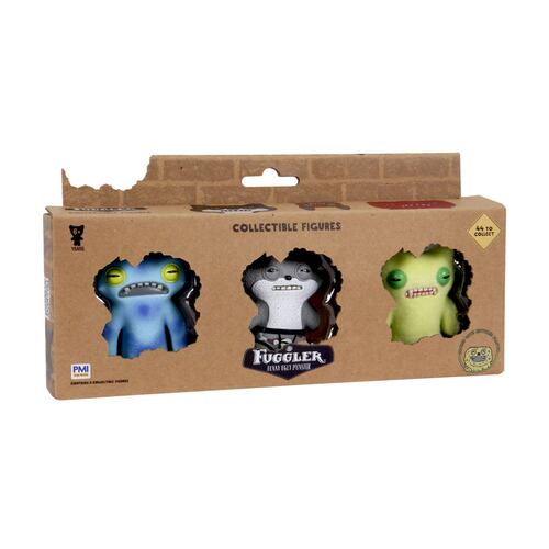 Set de Tres Figuras FUGGLER Coleccionables
