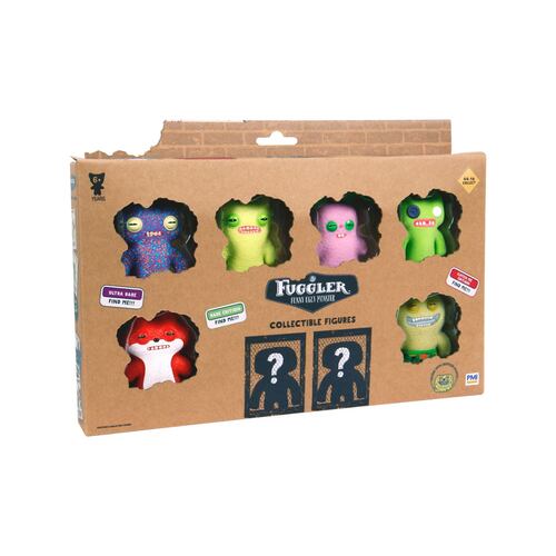 Set de Ocho Figuras FUGGLER Coleccionables Deluxe Box