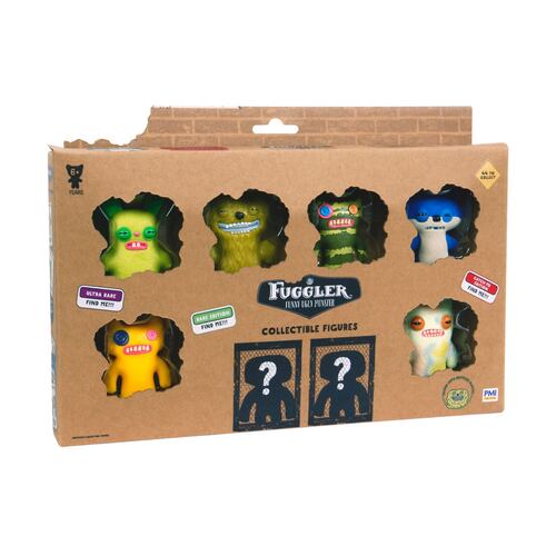 Set de Ocho Figuras FUGGLER Coleccionables Deluxe Box