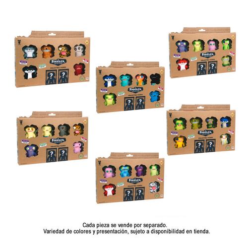 Set de Ocho Figuras FUGGLER Coleccionables Deluxe Box