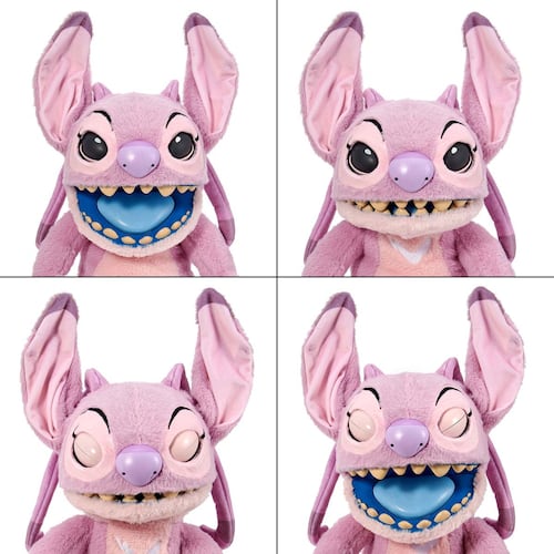 Peluche Interactivo Real Fx Angel Puppetronic STITCH con Sonidos y Movimientos