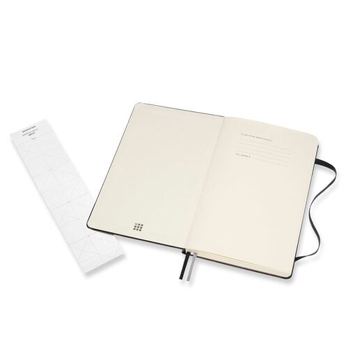 Libreta logbook art grande negra