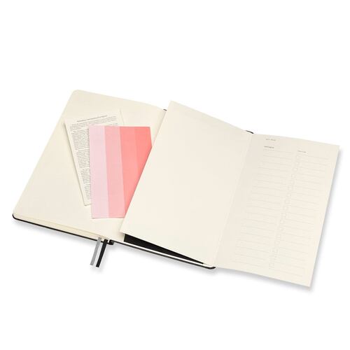 Libreta logbook art grande negra